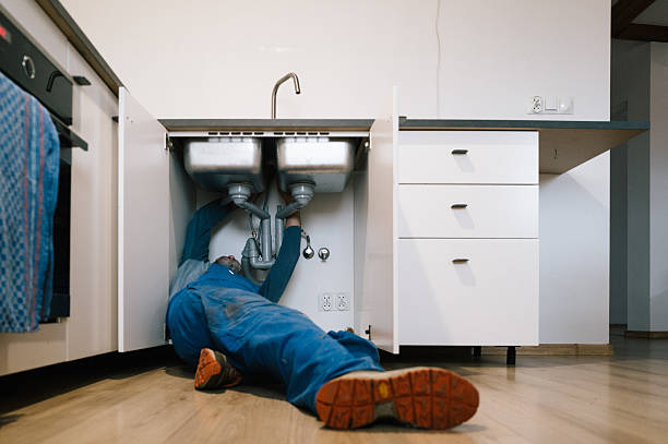 Professional Plumbing technician working in Junction, TX